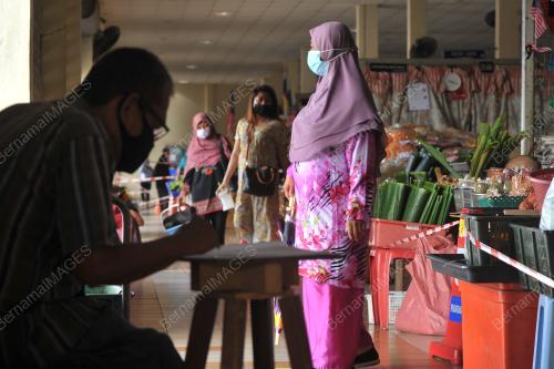 TINJAUAN SOP COVID-19 PASAR UTC