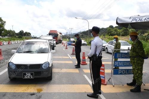 SEKATAN JALAN RAYA DI SABAH