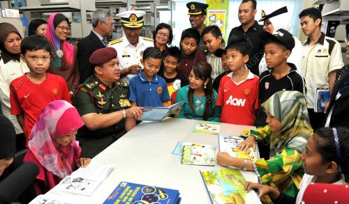 RAJA MUDA PERLIS LAWAT TLDM SEPANGGAR