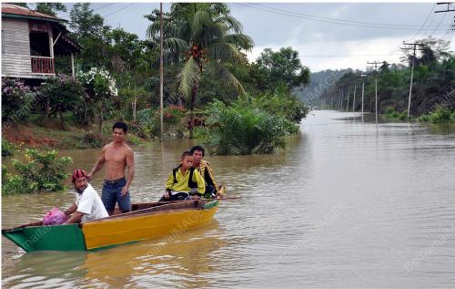 BANJIR DI LAHAD DATU
