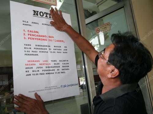 PERSIAPAN HARI PENCALONAN