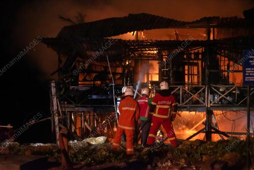 LATE NIGHT FIRE INCIDENT