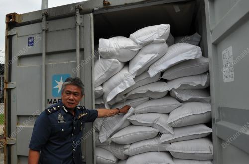 RAMPASAN BERAS KASTAM SABAH
