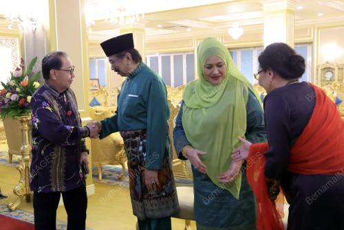 SAMBUTAN AIDILFITRI TYT SABAH ISTANA SERI KINABALU