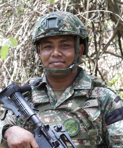 OP BALASAH 5 DIVISYEN SEMPADAN MALAYSIA-INDONESIA SERUDONG