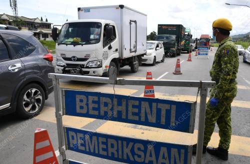 SEKATAN JALAN RAYA DI SABAH