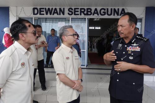 FAHMI FADZIL MAJLIS POLIS KOTA KINABALU
