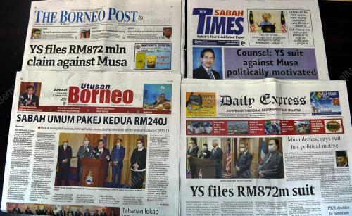 AKHBAR TEMPATAN DI SABAH