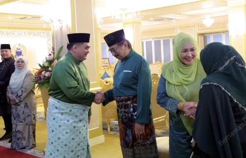 SAMBUTAN AIDILFITRI TYT SABAH ISTANA SERI KINABALU