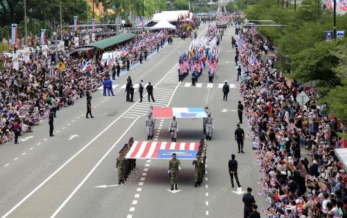 SAMBUTAN HARI KEBANGSAAN DAN HARI SABAH DI KOTA KINABALU