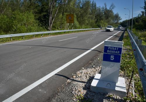 LABUAN COASTAL ROAD OFFICIALLY OPEN