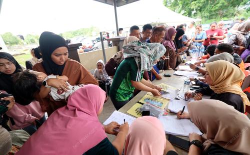 BANJIR DI KAMPUNG RAMPAYAN LAUT
