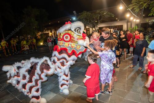 CHINESE NEW YEAR EVE LION DANCE