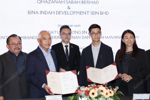 MOU QHAZANAH DAN BINA INDAH DEVELOPMENT
