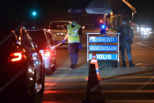 PDRM AND ATM MCO ROADBLOCK