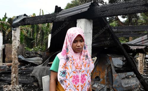 KEBAKARAN KAMPUNG BANDAU MEMBAKUT