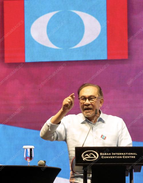 DATUK SERI ANWAR IBRAHIM- KONVNSYEN PKR SABAH.