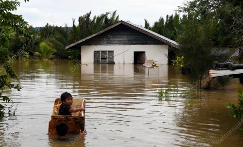 BANJIR KOTA BELUD