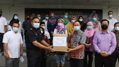 SUMBANGAN UNTUK BALAI POLIS TUARAN