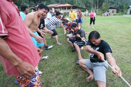 ACARA KRISMAS DI KAMPUNG TAMBATUAN