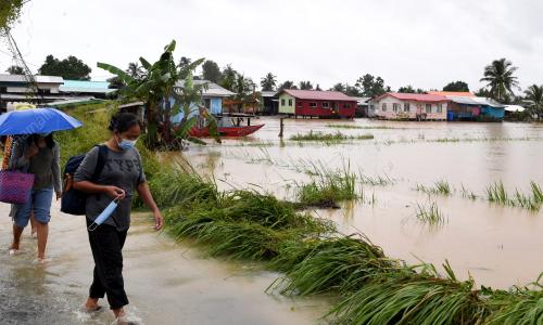 BANJIR DI KUDAT