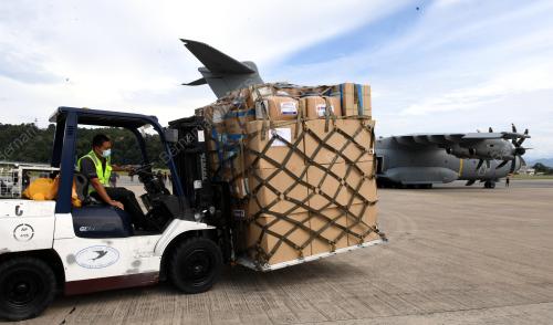 BANTUAN MERCY TIBA DI KOTA KINABALU