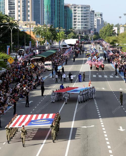 SAMBUTAN HARI KEBANGSAAN DI SABAH