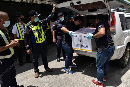 SECOND BATCH VACCINE ARRIVED LABUAN