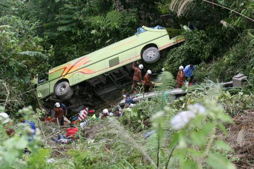 TRAGEDI BAS DI MOYOG
