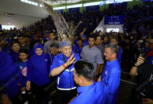 LAWATAN DATUK SERI DR AHMAD ZAHID HAMIDI DI TENOM