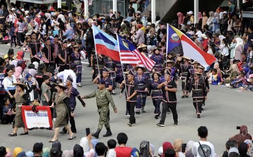 SAMBUTAN HARI KEBANGSAAN DAN HARI SABAH DI KOTA KINABALU