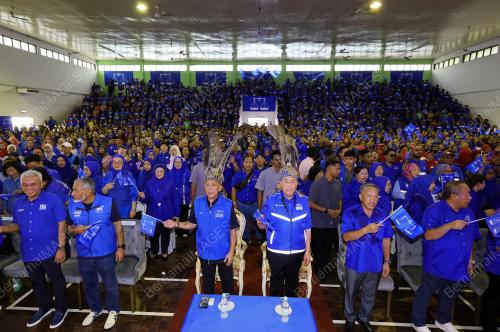 LAWATAN DATUK SERI DR AHMAD ZAHID HAMIDI DI TENOM