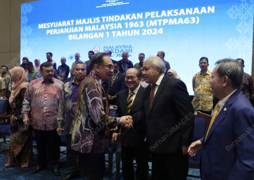 MESYUARAT MAJLIS TINDAKAN PELAKSANAAN PERJANJIAN MALAYSIA 1963