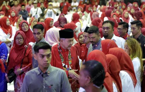 DATUK SERI AHMAD ZAHID HAMIDI DI UMNO PAPAR.