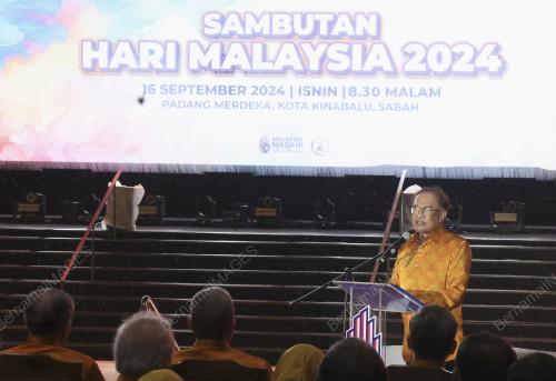 SAMBUTAN HARI MALAYSIA 2024 KOTA KINABALU SABAH.