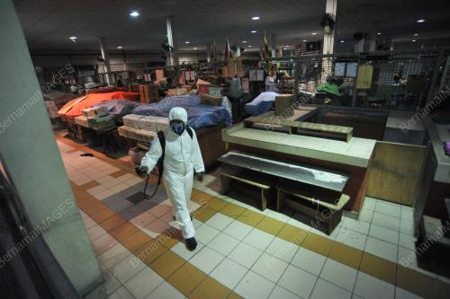 PROSES DISINFEKSI COVID-19