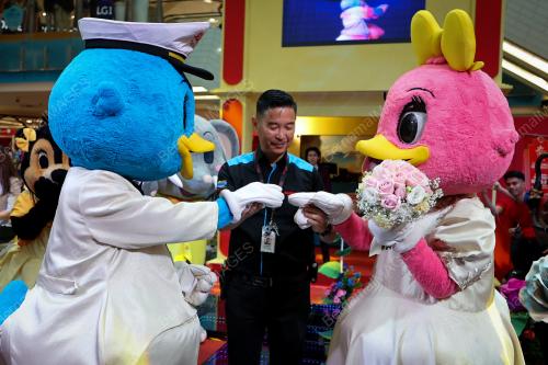 CAPTAIN QUACK AND LADY QUACK WEDDING