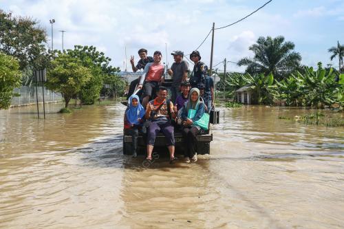 BANJIR KILAT DI KAMPUNG BUKIT CHANGGANG, BANTING