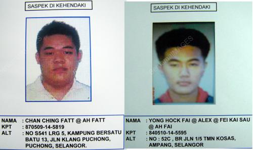 ANGGOTA KUMPULAN AH LONG
