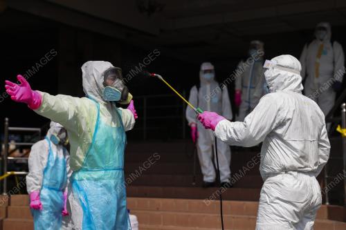 PROSES DISINFEKSI-PERINTAH KAWALAN PERGERAKAN COVID 19