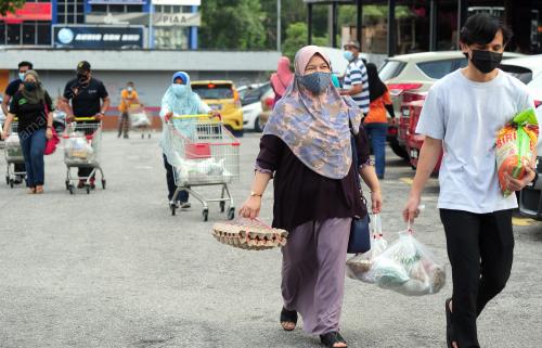 TINJAUAN DI PASARAYA MENJELANG PKPD DI SELANGOR