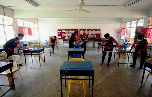 TINJAUAN PERSEDIAAN SEKOLAH MENJELANG 24 JUN