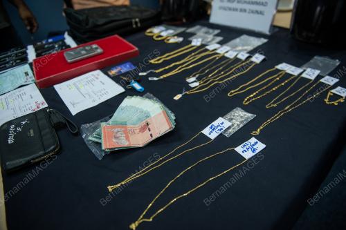 TANGKAPAN KES SAMUN GENG UDEN RENTAP