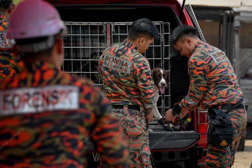 KEBAKARAN EMPAT BUAH PREMIS DI BANTING