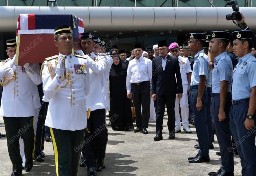 JENAZAH BEKAS YANG DIPERTUA NEGERI SARAWAK