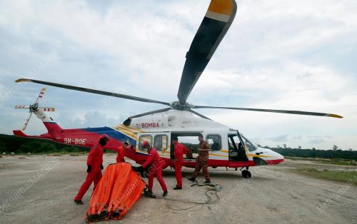OPERASI PEMADAMAN KEBAKARAN HUTAN SIMPAN KUALA LANGAT SELATAN