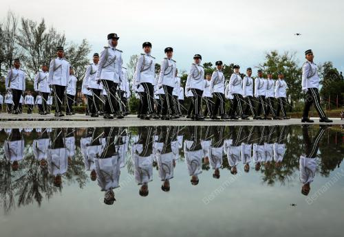 MAJLIS PERBARISAN TAMAT LATIHAN TIMBALAN PENGUASA DAN INSPEKTOR