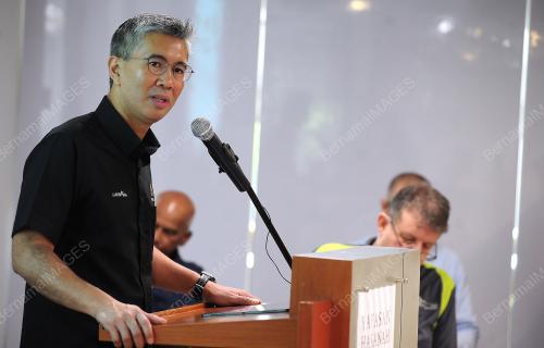 LAWATAN KERJA MENTERI KEWANGAN KE YAYASAN HASANAH