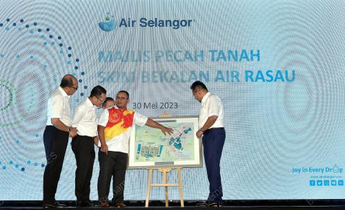 PECAH TANAH SKIM BEKALAN AIR SELANGOR