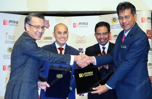 MAJLIS MOU DIANTARA MSU DENGAN JPS MALAYSIA